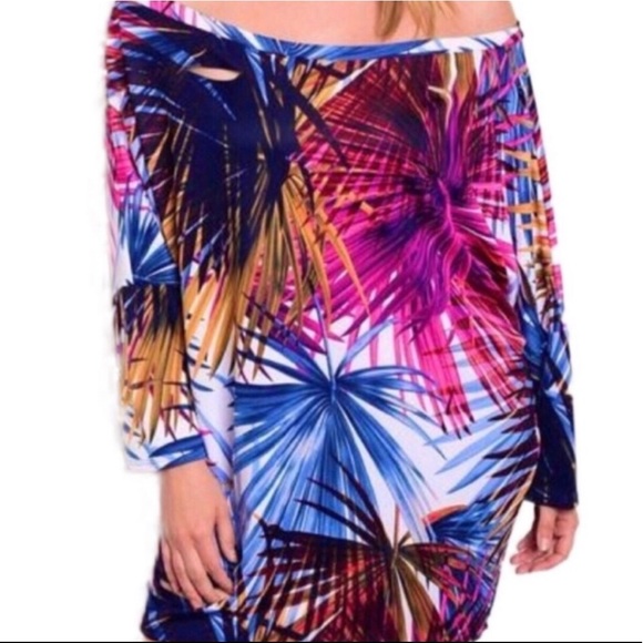 Other - Off Shoulder Tunic Dress Cover Up Plus Size Sexy